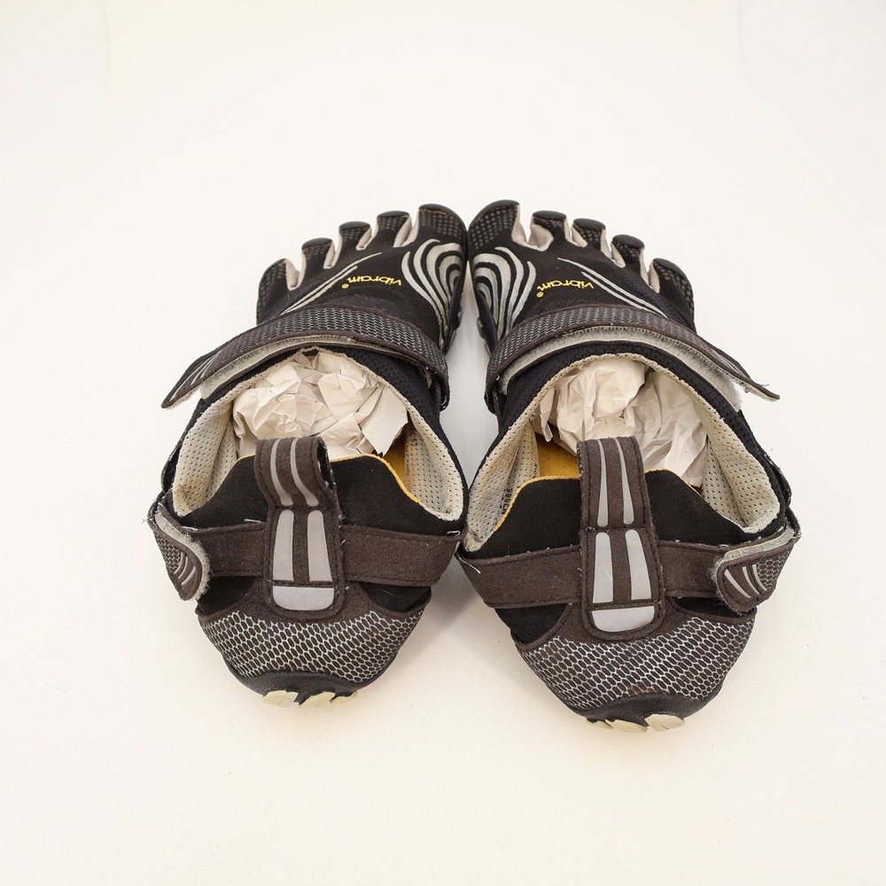 Vibram FiveFingers KMD Sport LS Mens Black Silver Training Shoes M3685 Size 43 - Picture 4 of 15